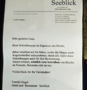 Seeblick Hotel Restaurant Cafe