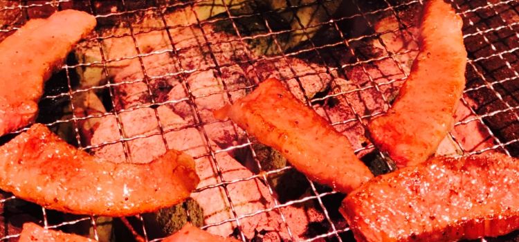 Charcoal fire grilled meat Jin