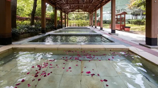 Hot springs in Xiaogan