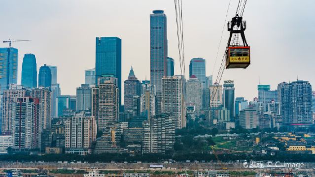 長江索道+二廠文創公園+十八梯+磁器口+李子壩+洪崖洞民俗風貌區市區一日遊