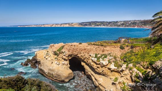 Bandar Lama San Diego + Taman Balboa + Teluk La Jolla lawatan sehari