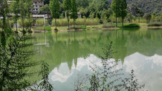 漩塘景区为国家一级景点，是贵州黄果树龙宫乡里的一个水塘，塘面