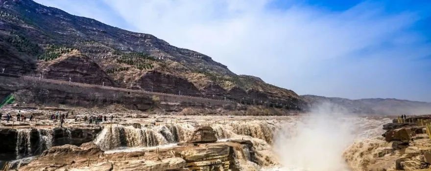 The Hukou Waterfall Scenic Area