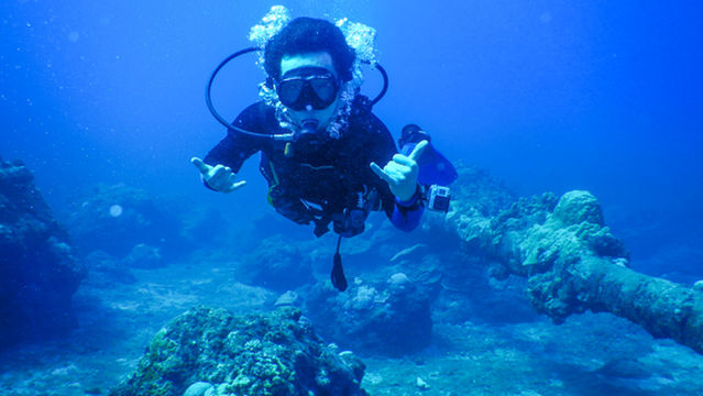 Diving in Saipan