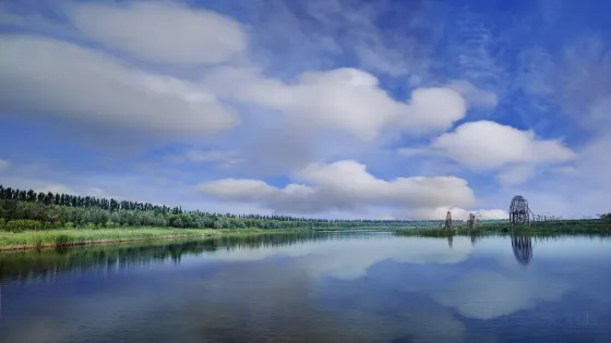 銀川鳴翠湖國家濕地公園