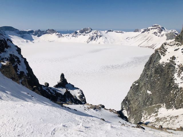 Heaven Lake on Changbai Mountain