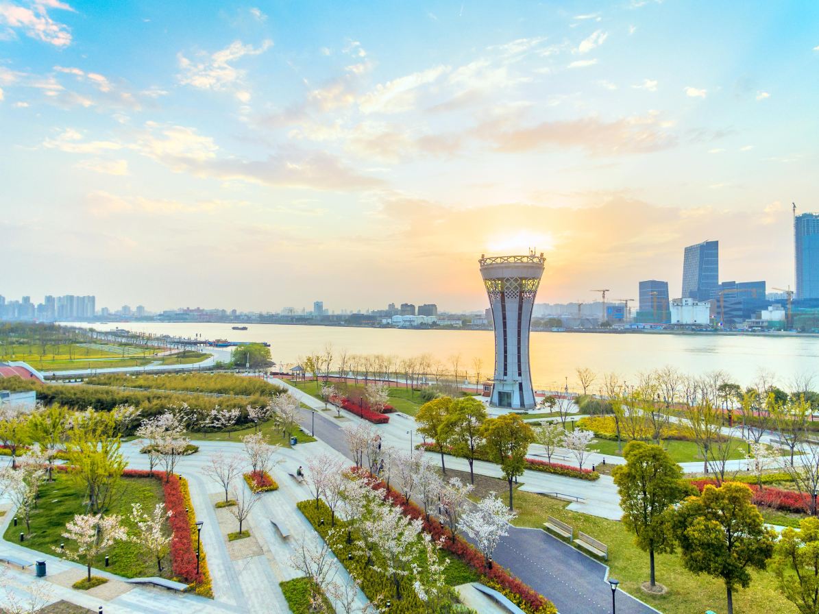 前滩休闲公园景点图片