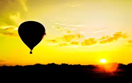 Putrajaya Hot Air Balloon And Sunrise
