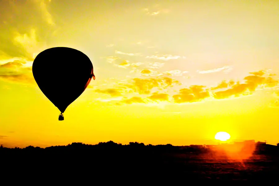 Putrajaya Hot Air Balloon And Sunrise