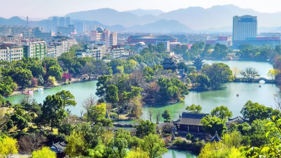 台州府城文化旅遊區+東湖(台州府城)+紫陽街一日遊【包車遊】