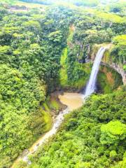Chamarel-Wasserfall