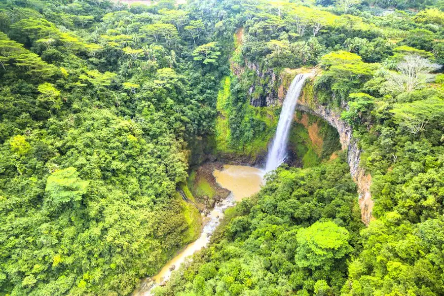 Chamarel Waterfall