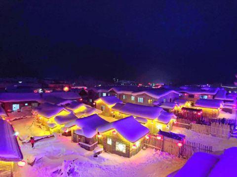 雪郷棒槌山観景台