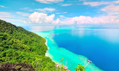Tun Sakaran Marine Park, Semporna, Sabah.