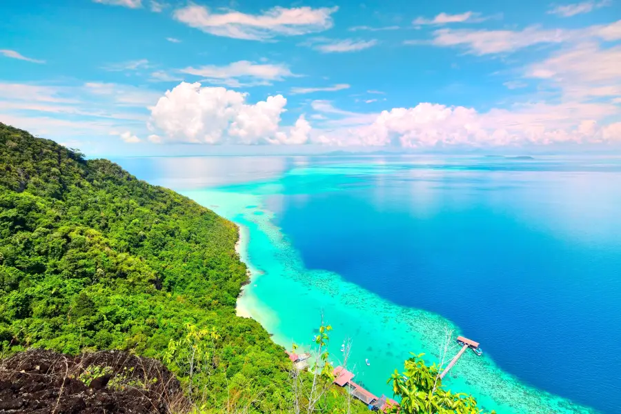 Tun Sakaran Marine Park, Semporna, Sabah.