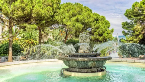 Jardin Albert 1er attraction in Nice