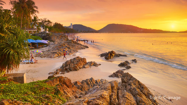 Sunset Sightseeing on Phuket Beach