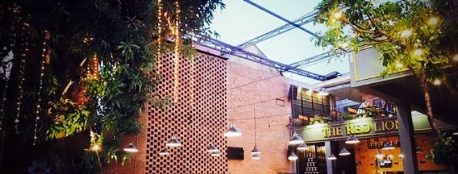 The Red Lion Beer Garden