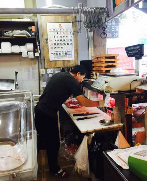 강화통통생고기