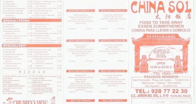 Restaurante Chino China Sol