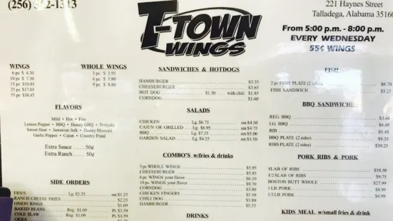 T Town Wings