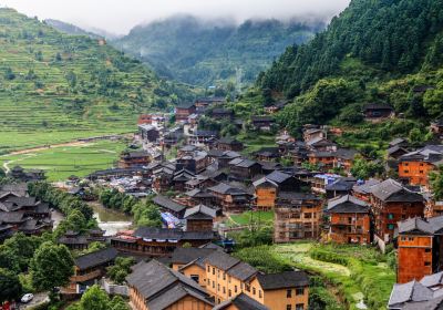 西江千戸苗寨風景区-観景台