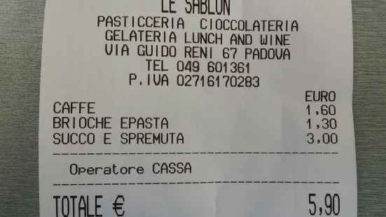 Pasticceria Le Sablon