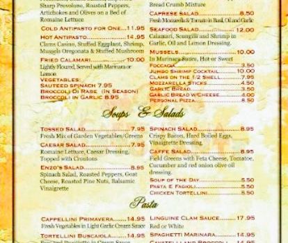 Enzo's Caffe Italia