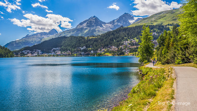 Lake St Moritz