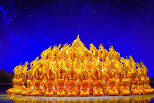 Singing Dancing Fire Evening Party of The Lancang-Mekong River