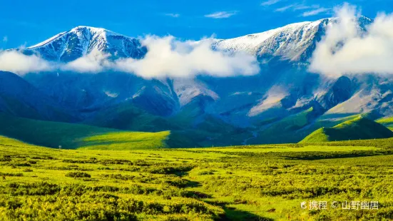 The Qilian Mountain Scenic Area