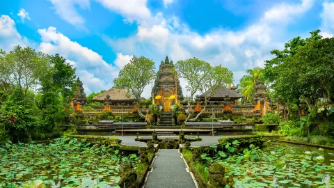 Ubud attraction in Bali