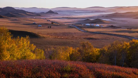 Fengning Bashang Grassland attraction in Chengde