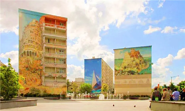 European Capital of Wall Art? Not Only Berlin This French City Is Bedecked With Frescoes Too