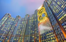 Golden Reel Figure-8 Ferris Wheel