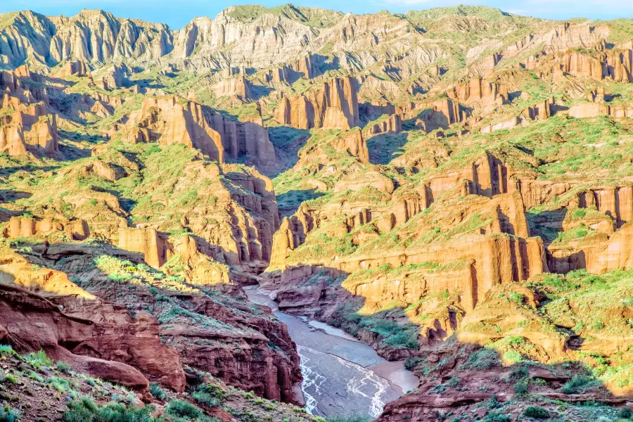 新疆天山托木爾景區·大峽谷
