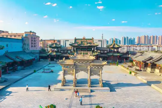 鄰近大同純陽宮的酒店