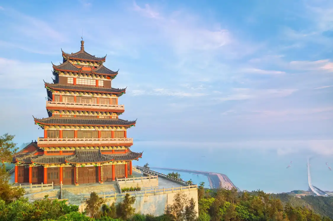 중푸투오 사원 주변 호텔