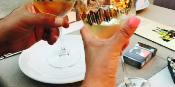 Golden Moon champagne steak house