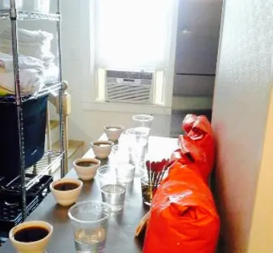 Behind the Bookstore