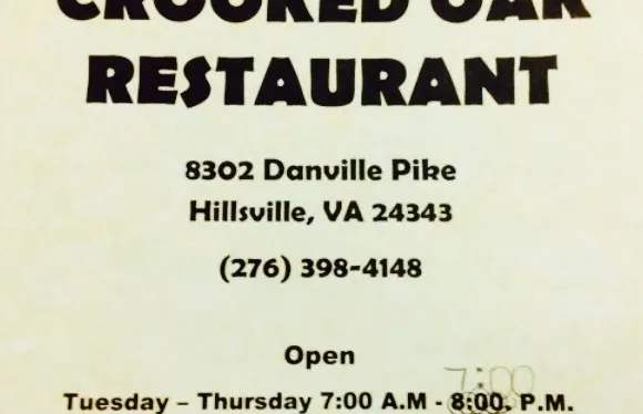 Crooked Oak Restaurant