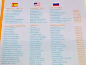 Restaurant Palmas Sand