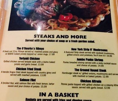 O'Rourkes Restaurant