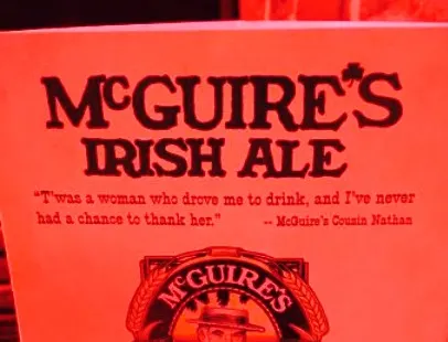 McGuire's Irish Restaurant And Pub