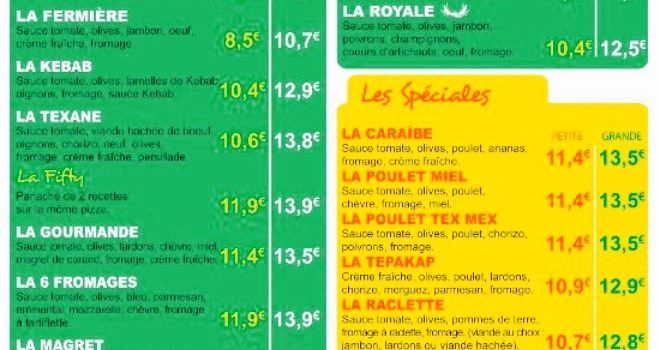 Le Kiosque a Pizzas de Coutras