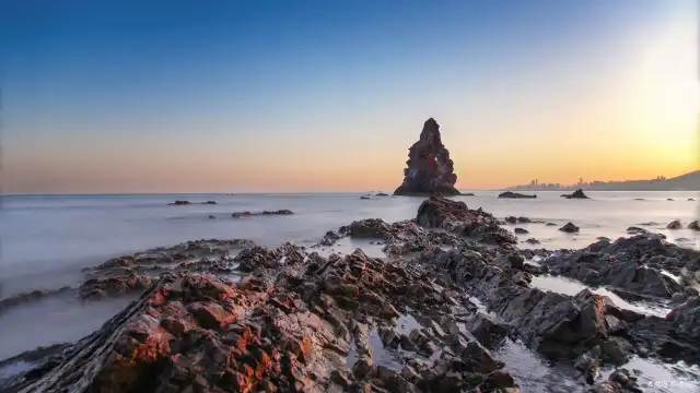 石老人海水浴場附近的飯店