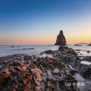 석노인 해수욕장