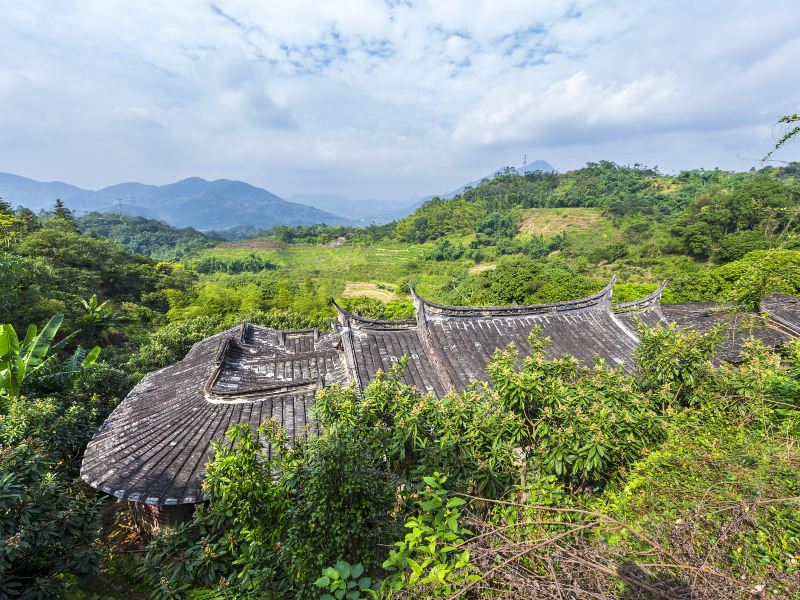 The First Village of  Weng Chun Kuen in China (Dayu Village)