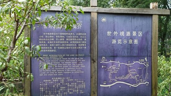 世外桃源景区座落在西陵峡峡口，高峡平糊之上，从城区驱车半时即