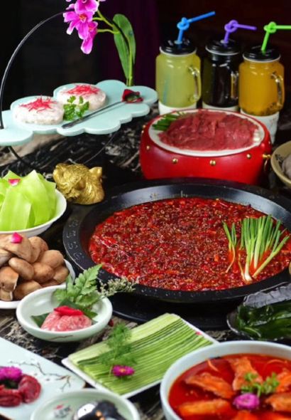 袁老四老火锅(红安店)